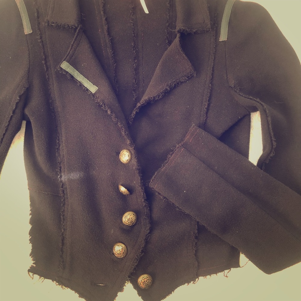 Free People jacket blazer top Med.